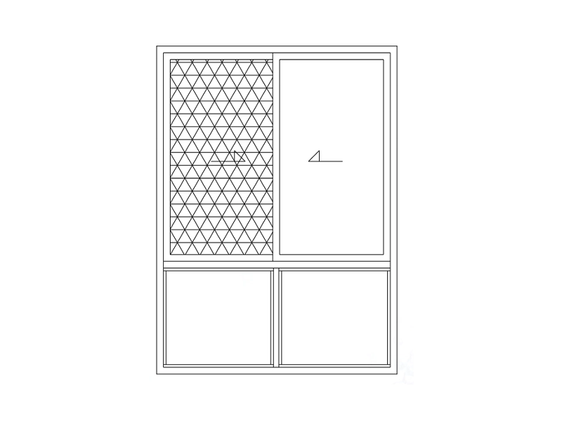 130 Series Thermal-Break Sliding Window with Fly Screen